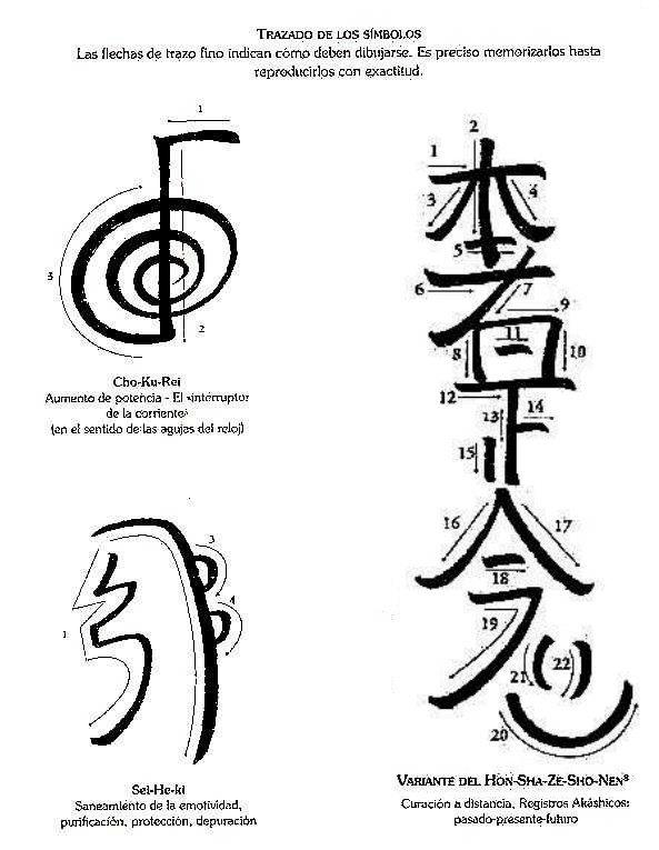 simbolos para enviar reiki a distancia